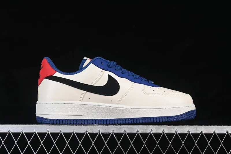 All categories Nk Air Force 1 Air Force series Nk Air Force 1 Low Air Force low-top Nike Air Force 1'07 Low joint white, blue, red and black Air Force 1 low-top casual sneakers CZ2959-100